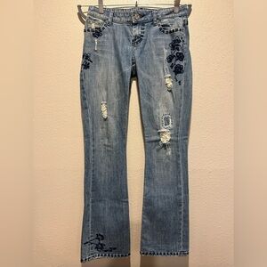 American Eagle Outfitters Blue Flare Jeans